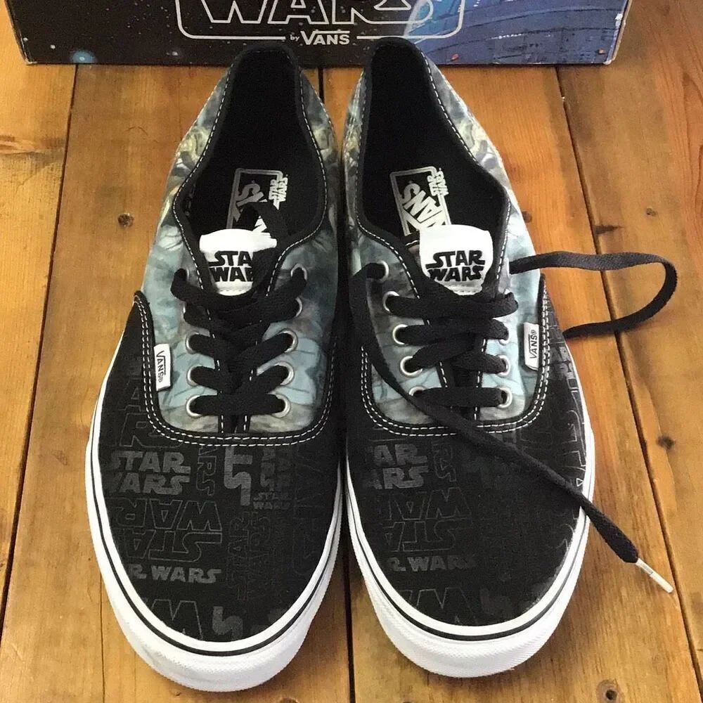 Star Wars vans hard to find Yoda worn one time size 11 1/2